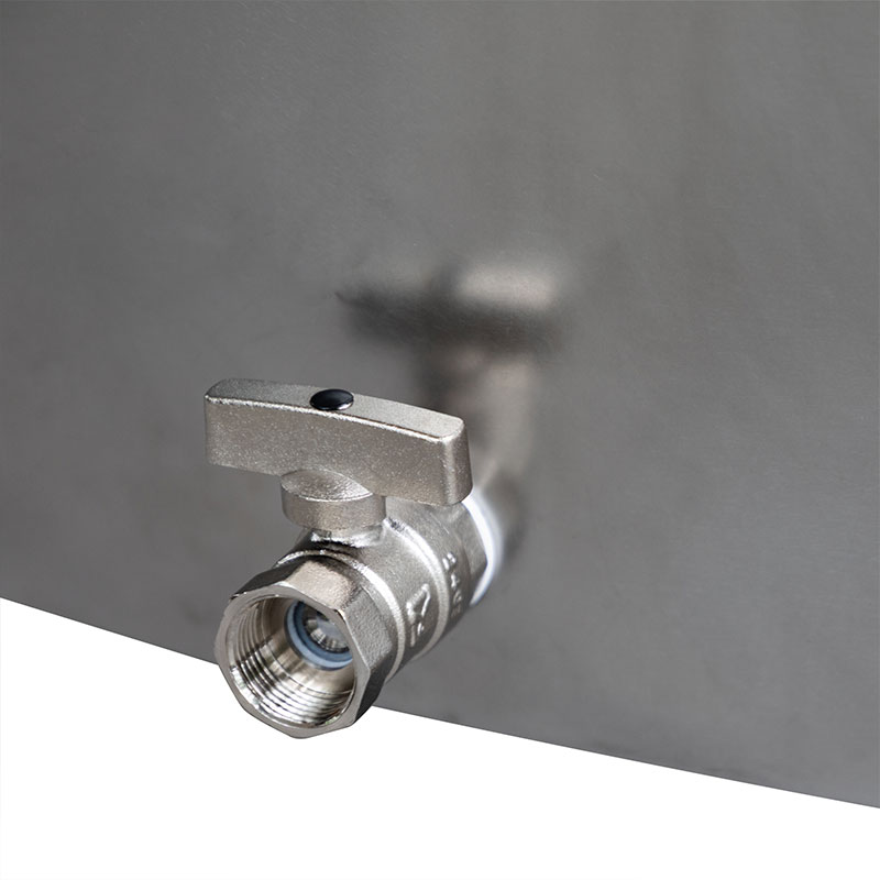 All-Stainless Steel Oval Cold Plunge Tub