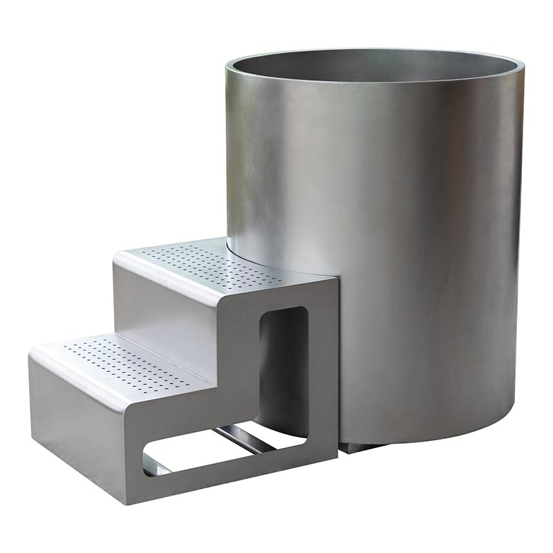 Buong 304 Stainless Steel Round Cold Plunge Tub