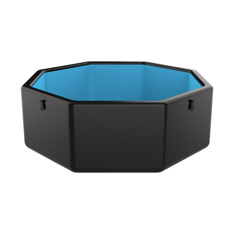 Freestanding plunge pod octagon para sa paliguan ng yelo