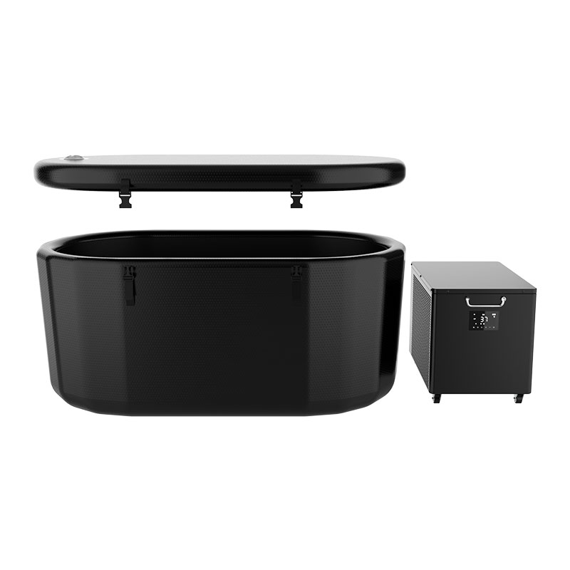 Inflatable cold plunge tub na may water chiller